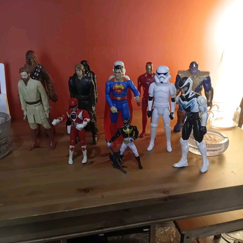 Figures used, pack of 12, 30cm
