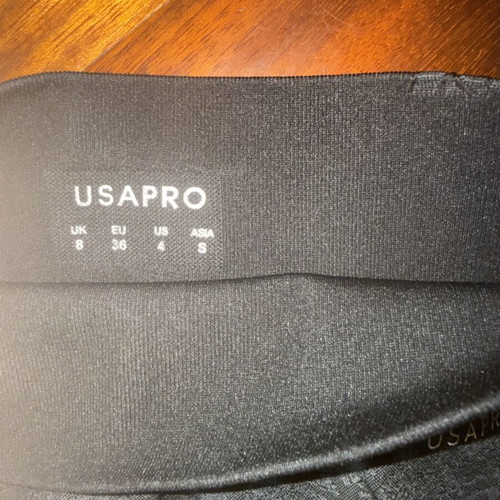 USA Pro sportswear set, black and grey, XS