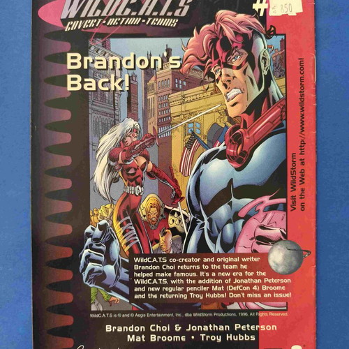 Image Stormwatch 46 comic book used, English