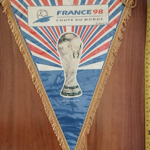 Mundial 1998 France Collectible Banner like new, authentic
