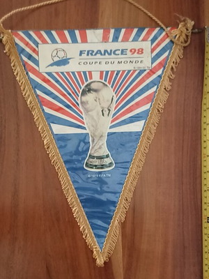 Mundial 1998 France Collectible Banner like new, authentic