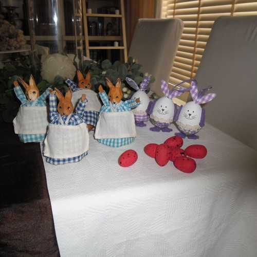 Easter decorations like new, set of 16 pieces