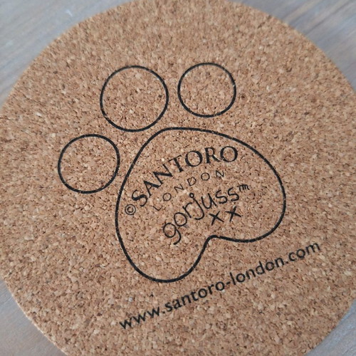 Santoro mug new with coaster