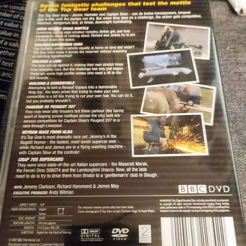Top Gear Special Editions DVD Collection like new, 4-disc bundle