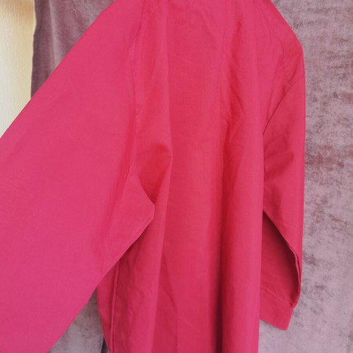Dark red dress shirt 3XL like new, long sleeve