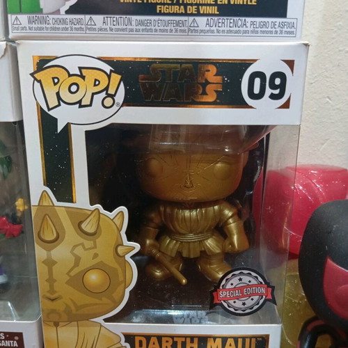 Funko Pop Star Wars Darth Maul mint condition