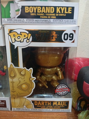 Funko Pop Star Wars Darth Maul mint condition