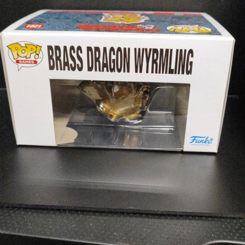 Funko Pop Brass Dragon Wyrmling 1201 Limited Edition 2026 Spring Convention