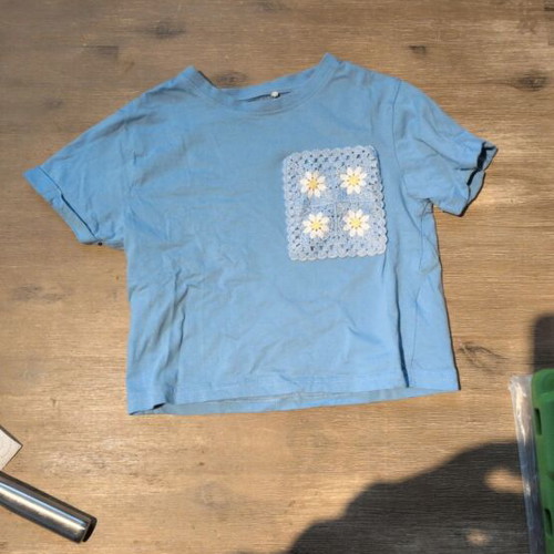 Tshirt Name It size 116, like new, turquoise