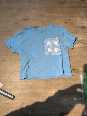 Tshirt Name It size 116, like new, turquoise