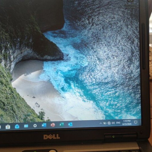 Dell Latitude D530 laptop used, SSD 112GB, Windows 10 Pro