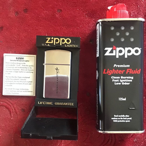 Zippo Slim LockheedMartin lighter like new