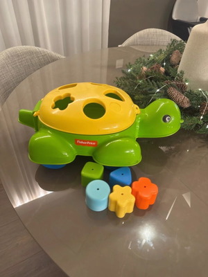 Fisher Price educational turtle toy used