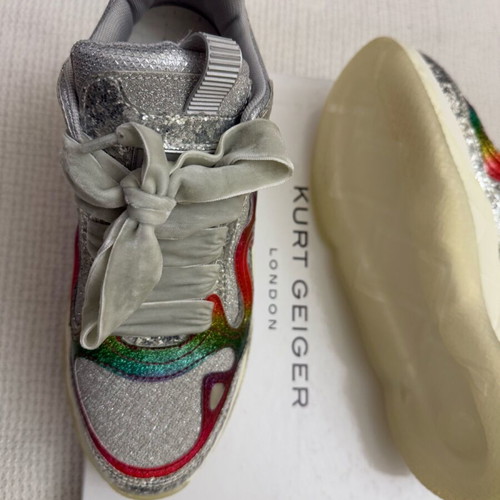Kurt Geiger London sneakers size 39 new, white multicolor