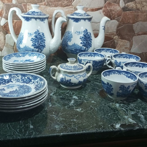 Royal Tudor Ware Olde England Tea Set 21 Pieces New