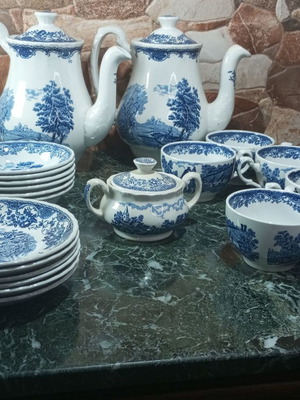 Royal Tudor Ware Olde England Tea Set 21 Pieces New
