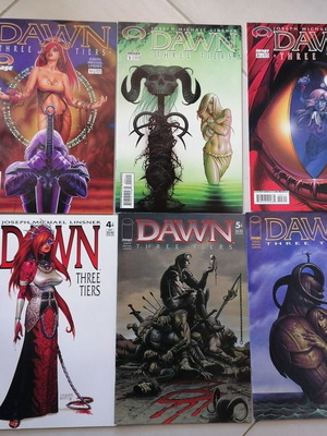 Κόμικς Dawn: Three Tiers σαν καινούργια, μίνι σειρά 6 τεύχη