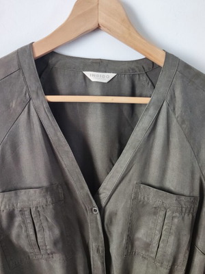 Khaki jumpsuit medium like new