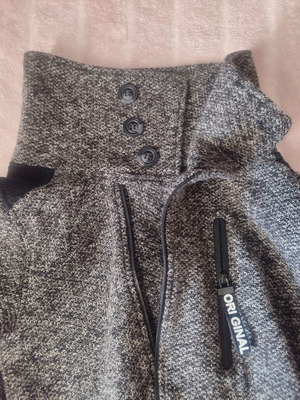 Children's boys jacket like new, gray, size M