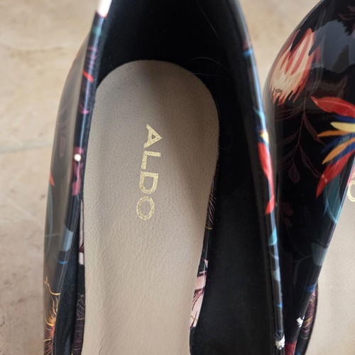 Aldo Stessy Floral Pumps New, Pointed Toe Stiletto Heels