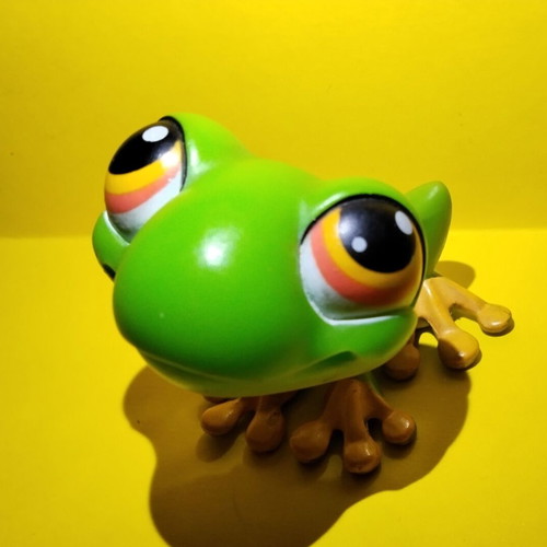 Littlest Pet Shop Frog #264 G1 Hasbro 2004 used