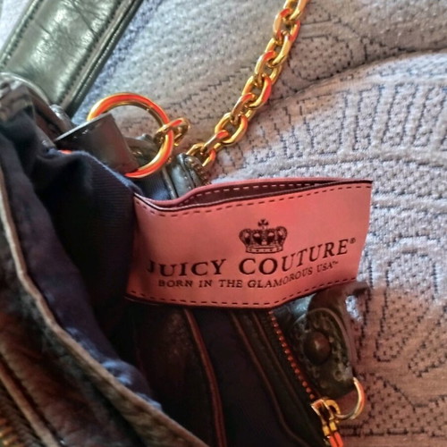 Juicy Couture shoulder bag used, gray