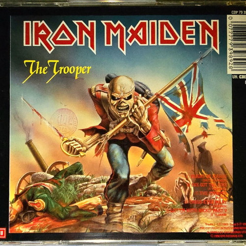 Iron Maiden The First Ten Years Singles CD collection, 9 discs