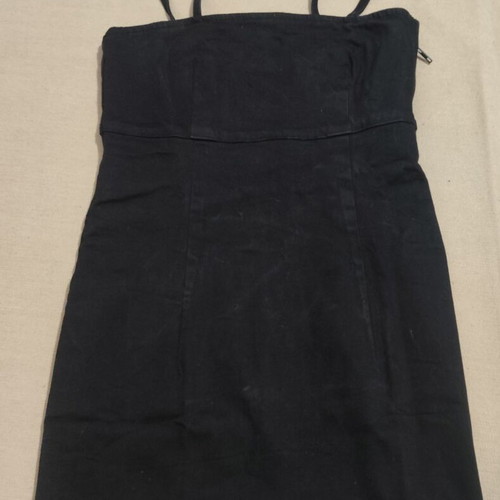 Zara TRF black mini dress with straps size S like new