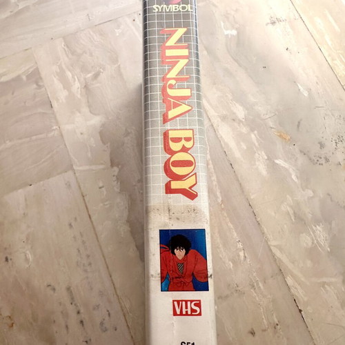 Ninja Boy VHS tape used, dubbed, final battle