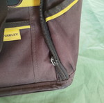 Stanley Fatmax tool bag used with hard bottom