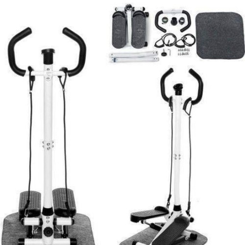 Mini Stepper with Resistance Bands like new