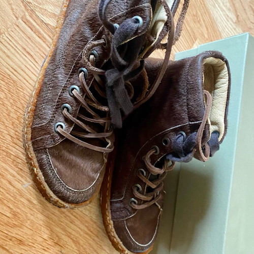 Pantofola d’Oro pony boots like new, brown, size 37.5