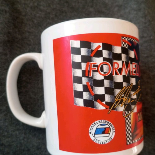 Michael Schumacher F1 collectible mug like new