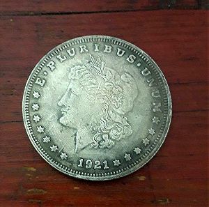 1921 1$ MORGAN DOLLAR (AΝΤΙΓΡΑΦΟΝ)