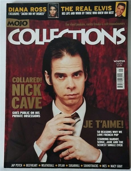  MOJO COLLECTIONS  2001 - spanio 156-page UK Magazine - NICK CAVE