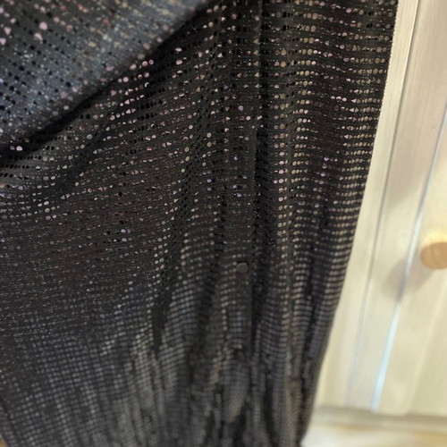 Semizie black dress with rhinestones Zara Small new
