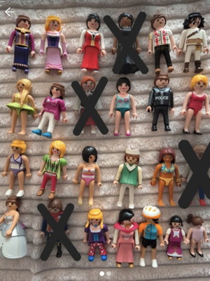 Playmobil action figures like new