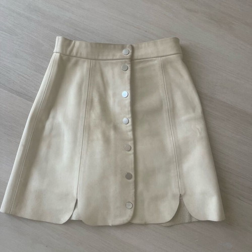 Leather skirt size 34 used