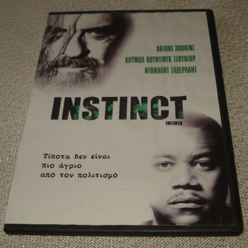 Instinct DVD 1999 used with subtitles