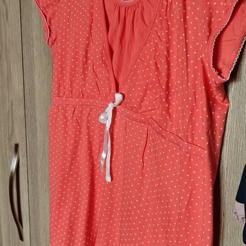 Maternity and Nursing Nightgown coral XL used