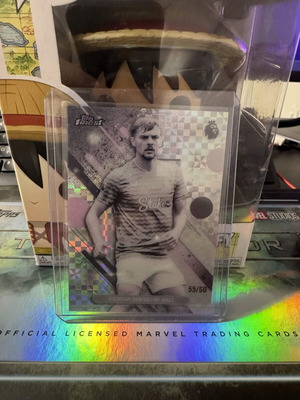 Κάρτα Kiernan Dewsbury-Hall Black & White Checkerboard numbered Topps Finest