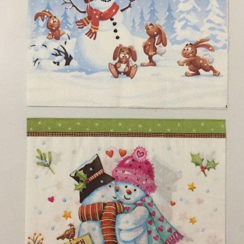 Napkins new, sold also individually