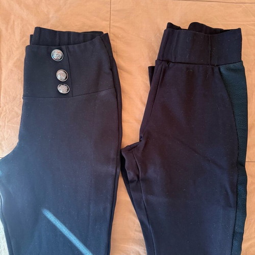 Calzedonia push up leggings black, 2 pieces, like new