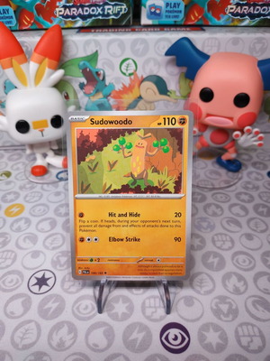 Pokemon Card Sudowoodo PAL 109 like new, Paldea Evolved Set