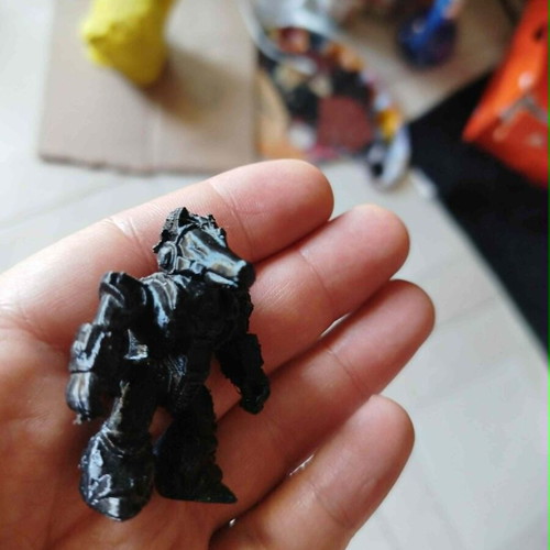 Beast black horse figure new