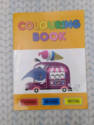 English book like new, unwritten