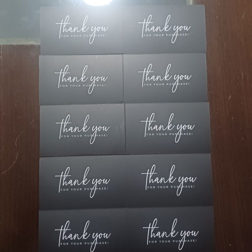 Thank you cards, set of 10