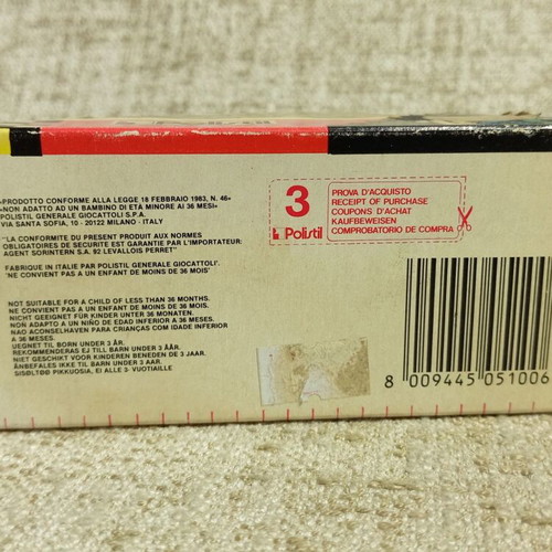 Ferrari Daytona Polistil Italy diecast car new with box vintage 1:40