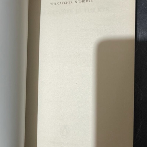 The Catcher in the Rye by J. D. Salinger