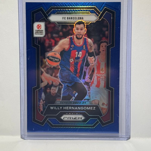 Panini Prizm Euroleague 2023-24 Willy Hernangomez Blue Card New